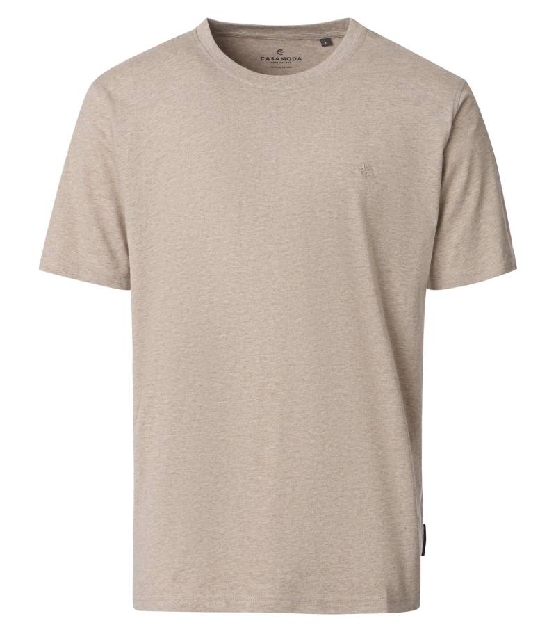 CASAMODA - T-Shirt uni 004200 beige - Gr. - M von CASAMODA