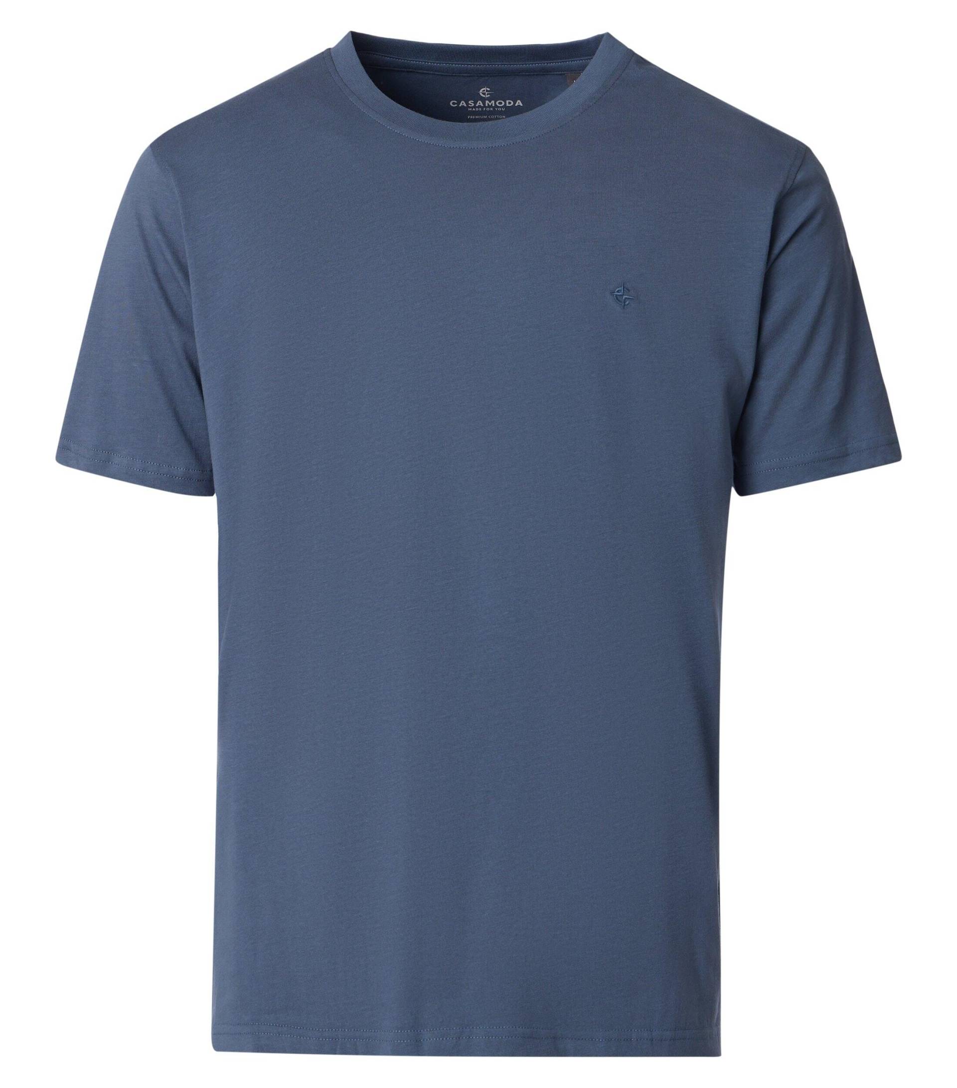 CASAMODA - T-Shirt uni 004200 blau - Gr. - 3XL von CASAMODA