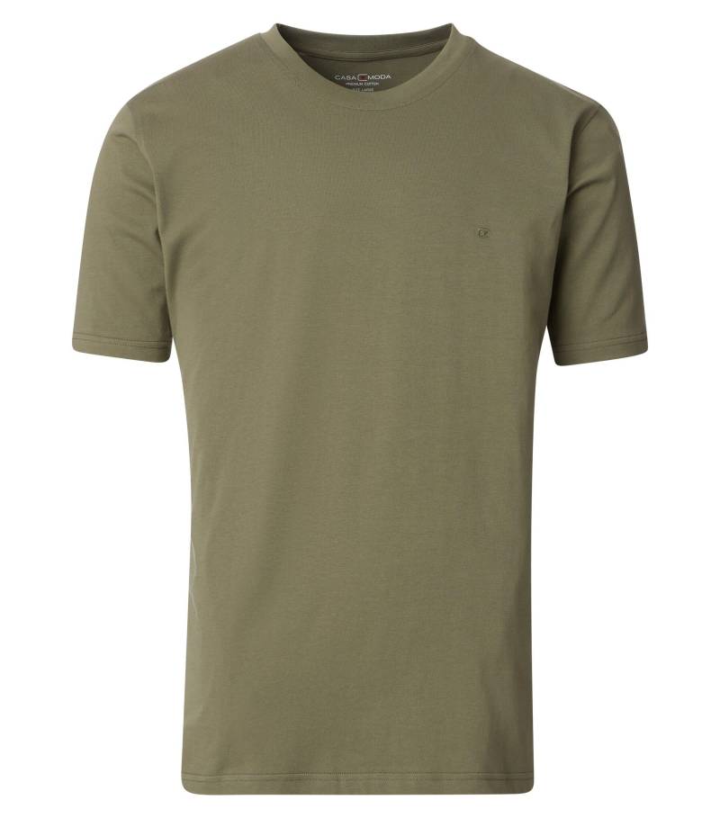 CASAMODA - T-Shirt uni 004200 grün - Gr. - XL von CASAMODA