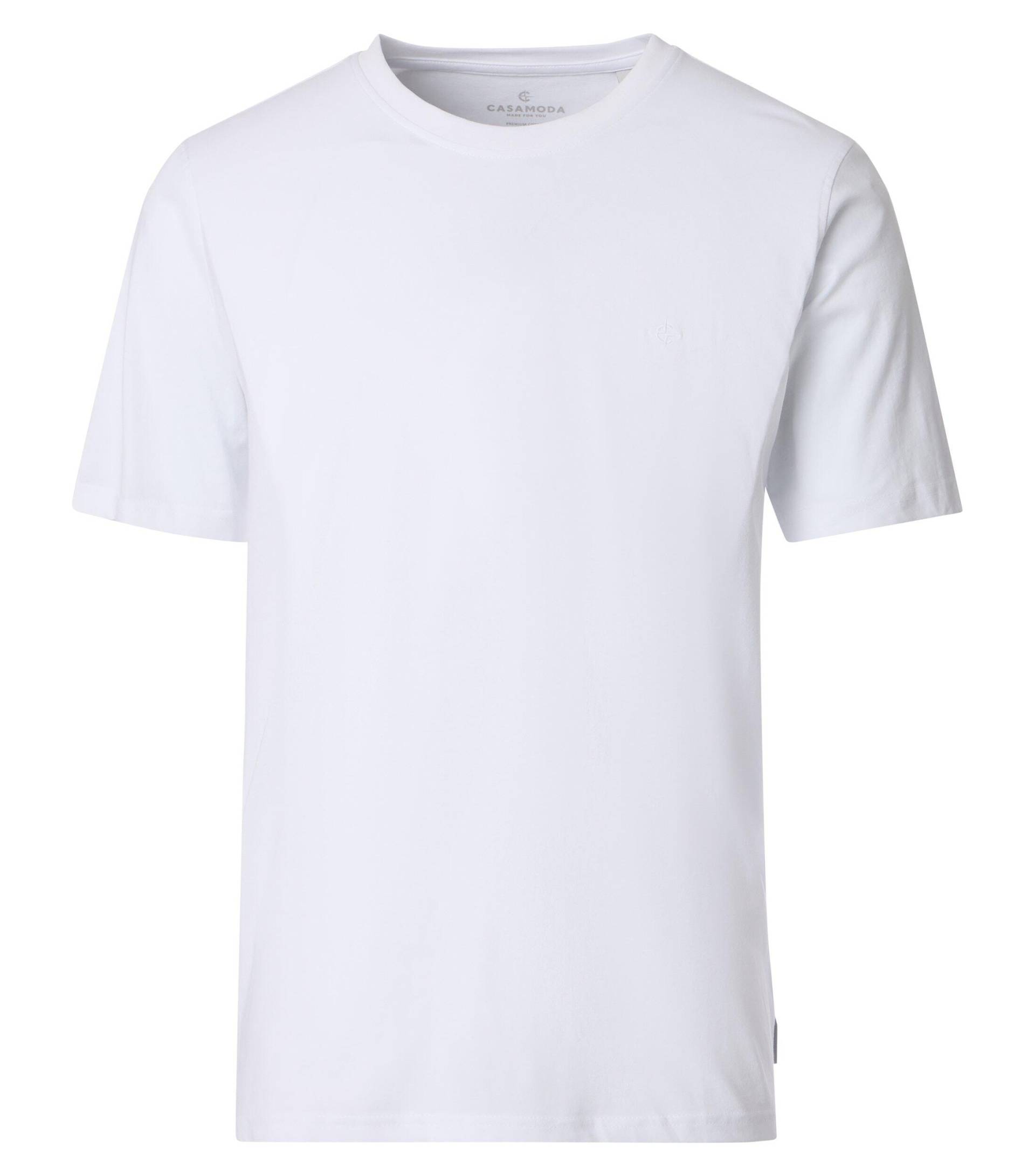 CASAMODA - T-Shirt uni 004200 weiss - Gr. - 3XL von CASAMODA