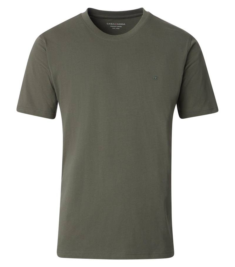 CASAMODA - T-Shirt unifarben 004200 grün - Gr. - XL von CASAMODA