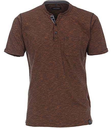 CASAMODA T-Shirt Uni Dunkelorange L von CASAMODA