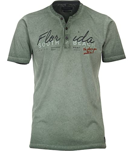 CASAMODA T-Shirt Uni Olive 3XL von CASAMODA