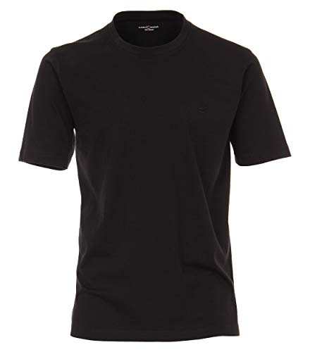 CASAMODA T-Shirt Doppelpack Uni Schwarz 7XL von CASAMODA