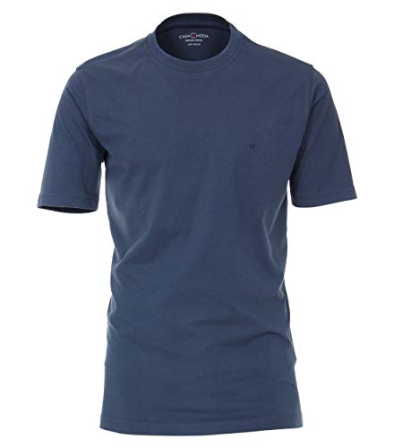 CASAMODA T-Shirt Uni graues Mittelblau 7XL von CASAMODA