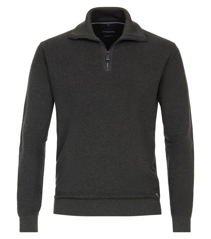 CASAMODA Troyer - Strickpullover mit Zip - Quarter Zip Pullover Herren von CASAMODA