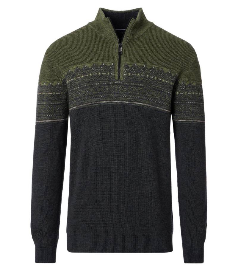 CASAMODA - Troyer mit Reißverschluss grün - Gr. - XL von CASAMODA