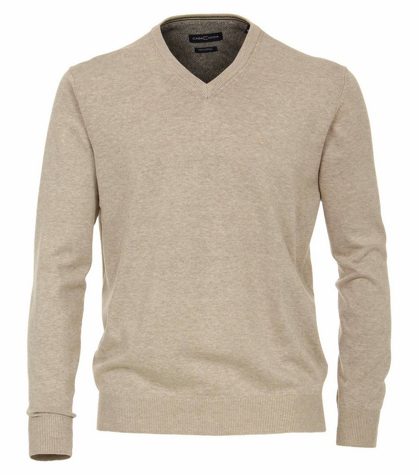 CASAMODA V-Ausschnitt-Pullover V-Pullover für Herren (1-tlg) von CASAMODA