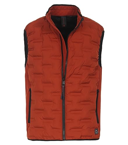 CASAMODA Weste Uni Dunkelorange XXL CASAMODA Weste Uni Dunkelorange XXL von CASAMODA
