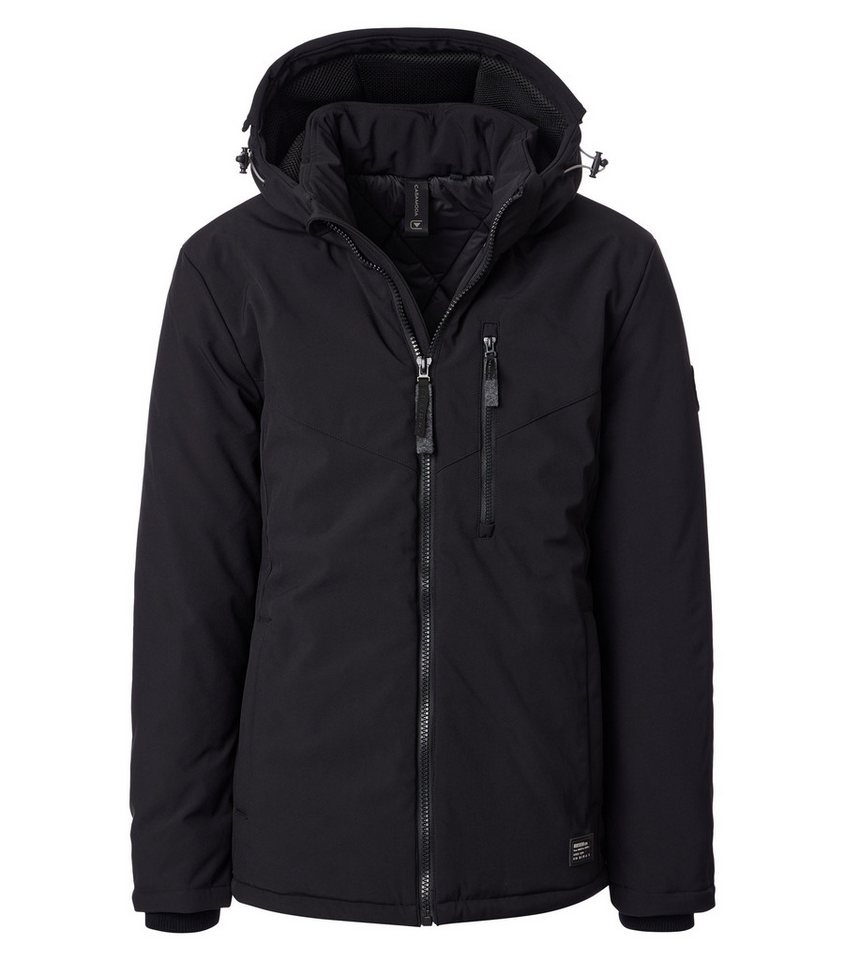 CASAMODA Winterjacke Casamoda Herren Winterjacke - schwarz (1-St) von CASAMODA