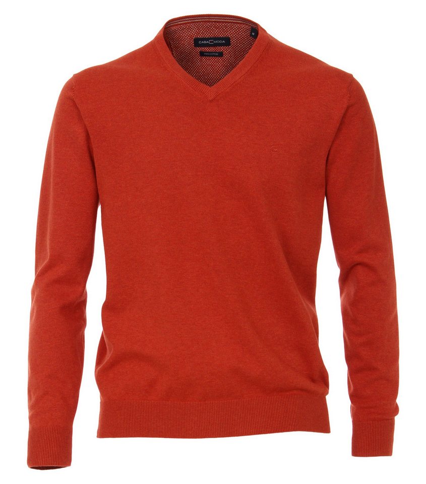 CASAMODA Wollpullover Pullover mit V-Ausschnitt uni 004430 CASAMODA Wollpullover Pullover mit V-Ausschnitt uni 004430 von CASAMODA