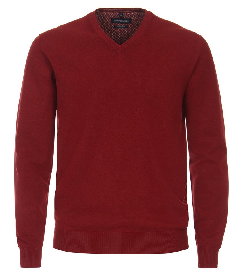 CASAMODA Wollpullover Pullover mit V-Ausschnitt uni 004430 CASAMODA Wollpullover Pullover mit V-Ausschnitt uni 004430 von CASAMODA