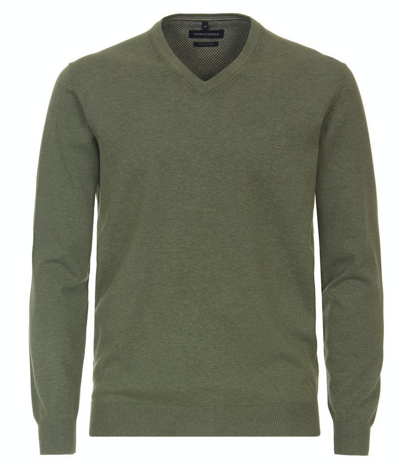 CASAMODA Wollpullover Pullover mit V-Ausschnitt uni 004430 CASAMODA Wollpullover Pullover mit V-Ausschnitt uni 004430 von CASAMODA