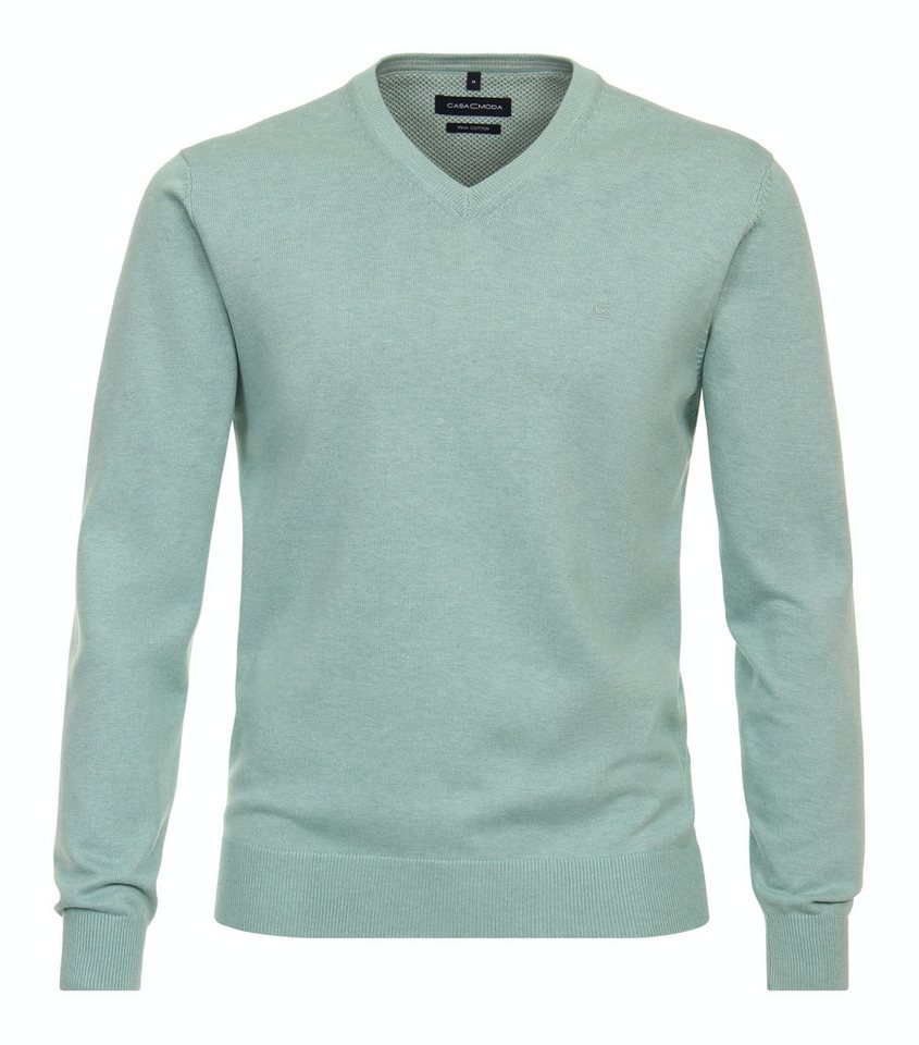 CASAMODA Wollpullover Pullover mit V-Ausschnitt uni 004430 CASAMODA Wollpullover Pullover mit V-Ausschnitt uni 004430 von CASAMODA