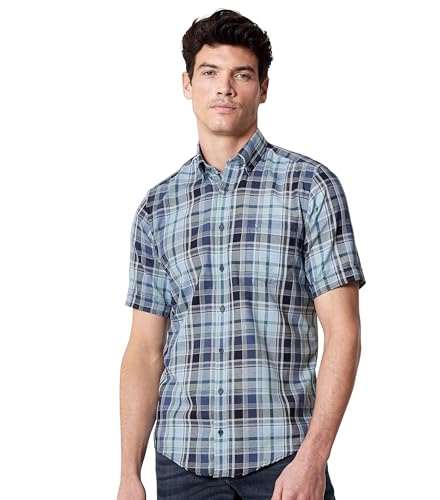 CASAMODA Freizeithemd Kurzarm kariert Casual Fit von CASAMODA