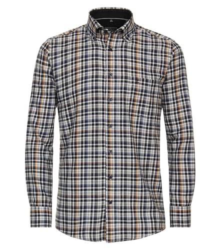 CASAMODA Flanellhemd kariert Comfort Fit von CASAMODA
