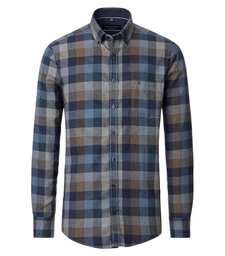Casa Moda - Comfort Fit - Herren Freizeit Hemd Langarm (444375100), Größe:L, Farbe:Blau (101) von CASAMODA