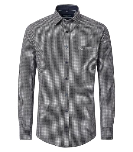 Casa Moda - Comfort Fit - Herren Freizeit Hemd Langarm (444375800), Größe:L, Farbe:Grün (300) von CASAMODA
