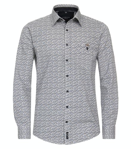 Casa Moda - Herren Freizeit Hemd Langarm (434165300), Größe:XXL, Farbe:Blau (100) von CASAMODA