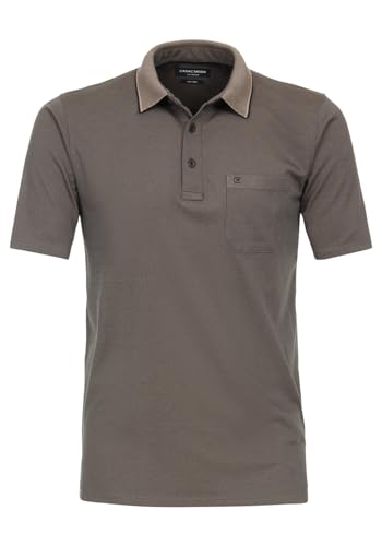 Casa Moda - Herren Polo-Shirt unifarben (993106500), Größe:6XL, Farbe:beige (617) von CASAMODA