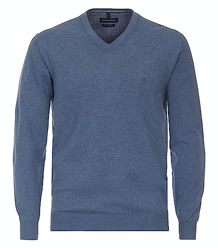 Casa Moda Herren Pullover V-Neck Aqua bis Petrol - Größe 6XL von CASAMODA