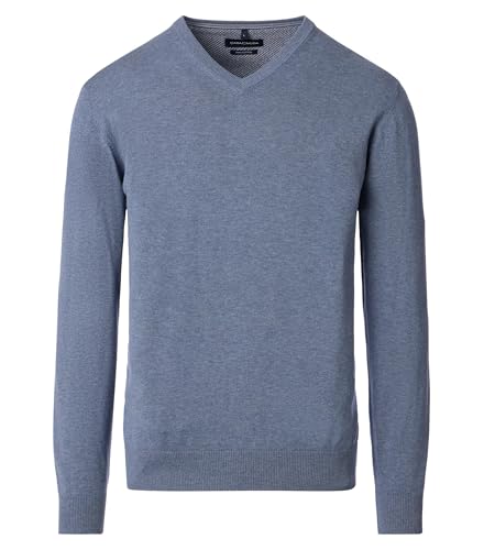 CASAMODA - Herren Pullover mit V-Ausschnitt (004430), Größe:M, Farbe:Silberblau (741) von CASAMODA