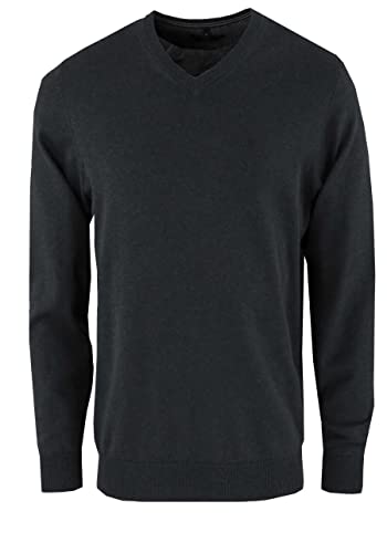 Casa Moda - Herren Pullover mit V-Ausschnitt (004430), Größe:XXL, Farbe:Dunkelgrün (328) von CASAMODA