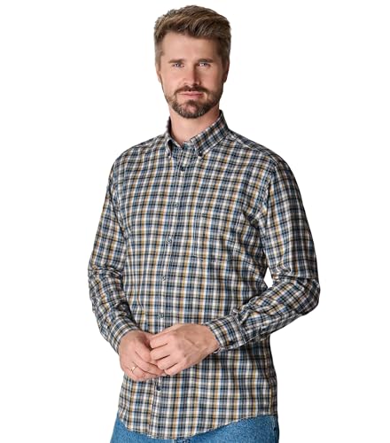 Casa Moda Herrenhemd, Bequeme Passform, LS, kariert, Blau/Grün, grün/blau, XL Casa Moda Herrenhemd, Bequeme Passform, LS, kariert, Blau/Grün, grün/blau, XL von CASAMODA