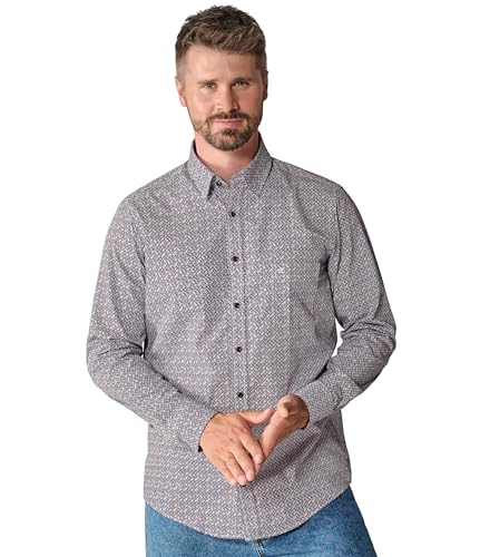 CASAMODA Freizeithemd Print Casual Fit von CASAMODA