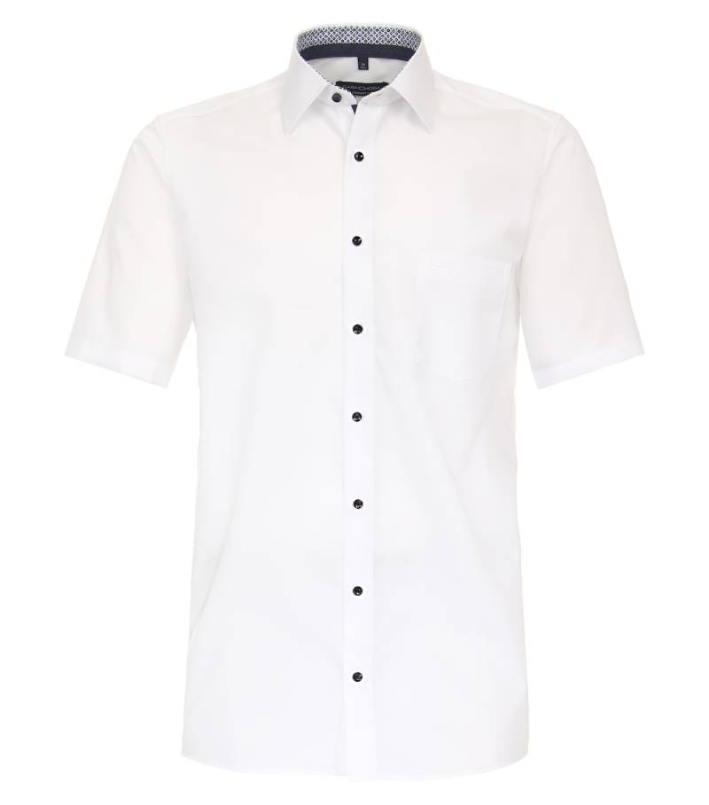 Große Größen Businesshemd Kurzarm uni Comfort Fit, Herren, weiß, Größe: 54, Baumwolle, Happy Size DE Men Große Größen Businesshemd Kurzarm uni Comfort Fit, Herren, weiß, Größe: 54, Baumwolle, Happy Size DE Men von CASAMODA
