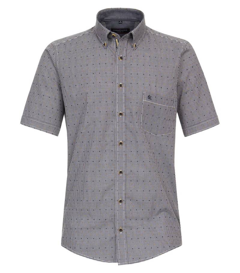 Große Größen Freizeithemd Kurzarm kariert Casual Fit, Herren, blau, Größe: XXL, Baumwolle, Happy Size DE Men Große Größen Freizeithemd Kurzarm kariert Casual Fit, Herren, blau, Größe: XXL, Baumwolle, Happy Size DE Men von CASAMODA