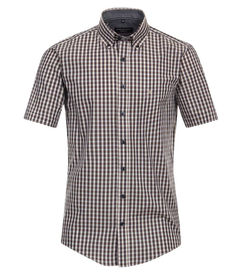 Große Größen Freizeithemd Kurzarm kariert Casual Fit, Herren, rosa, Größe: L, Baumwolle, Happy Size DE Men Große Größen Freizeithemd Kurzarm kariert Casual Fit, Herren, rosa, Größe: L, Baumwolle, Happy Size DE Men von CASAMODA