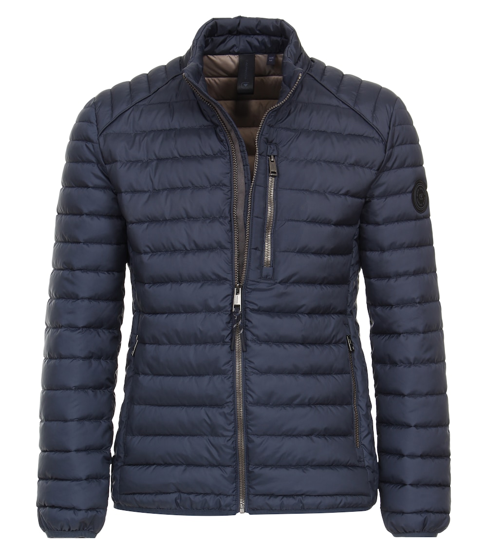 Große Größen Jacke uni, Herren, blau, Größe: 5XL, Polyester, Happy Size Men von CASAMODA