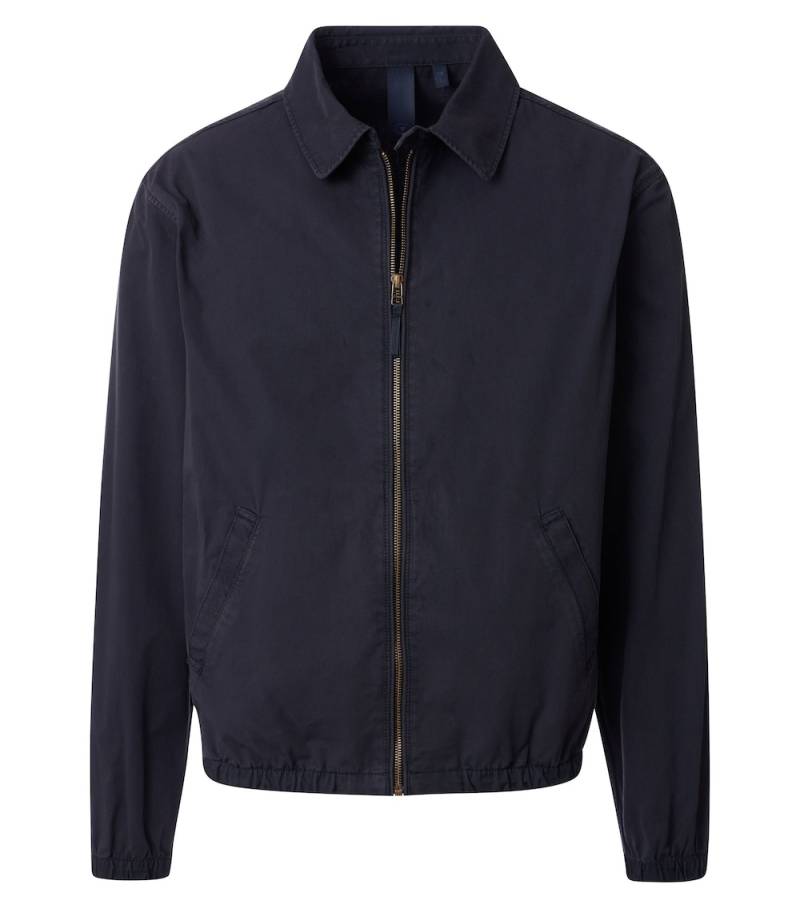 Große Größen Jacke uni, Herren, blau, Größe: L, Baumwolle, Happy Size DE Men von CASAMODA