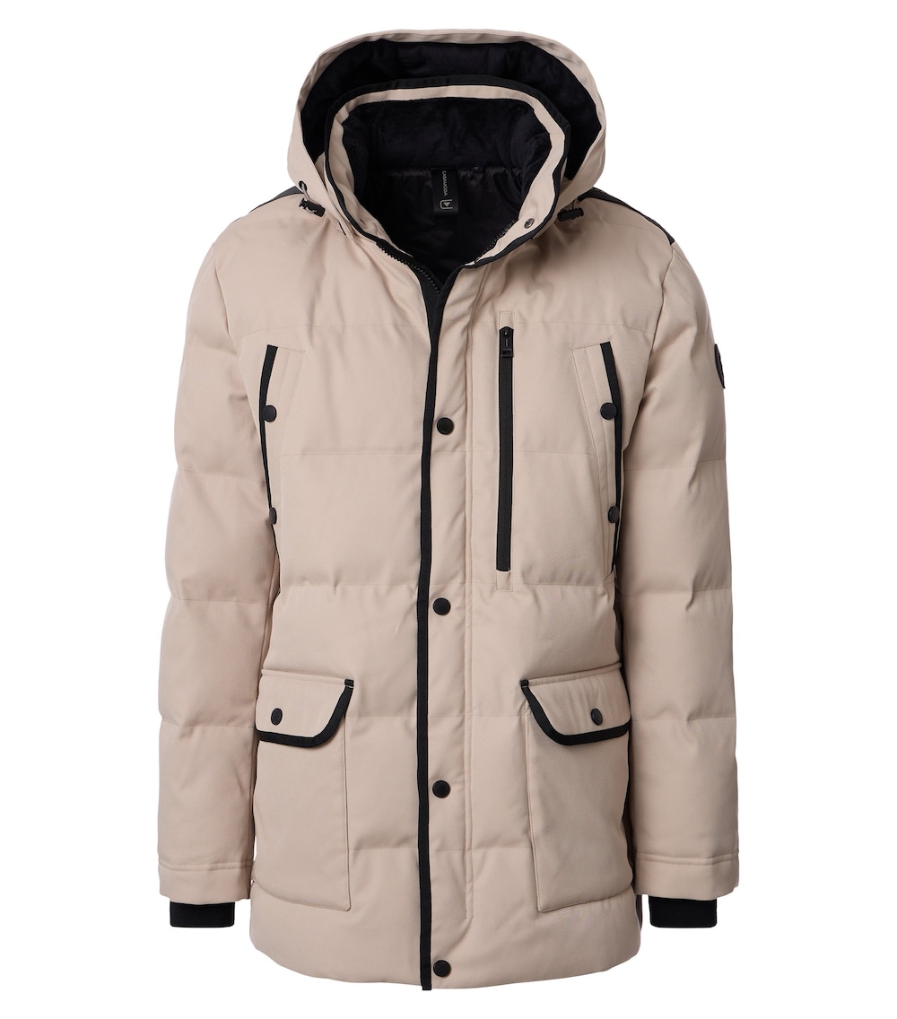 Große Größen Jacke uni, Herren, grau, Größe: 3XL, Polyester, Happy Size DE Men von CASAMODA