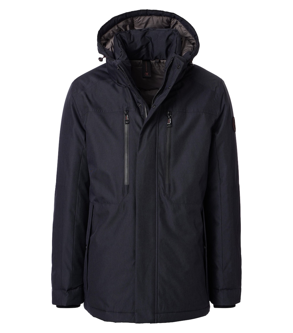 Große Größen Jacke uni, Herren, grau, Größe: 3XL, Polyester, Happy Size DE Men von CASAMODA