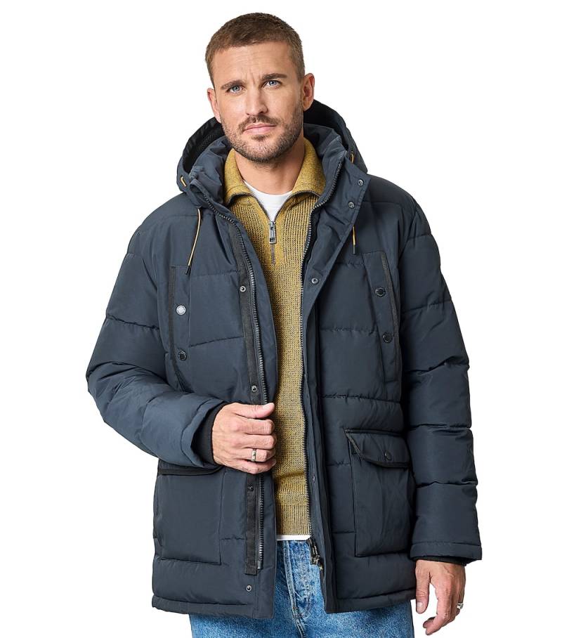 Große Größen Jacke uni, Herren, grau, Größe: 6XL, Polyester, Happy Size DE Men von CASAMODA