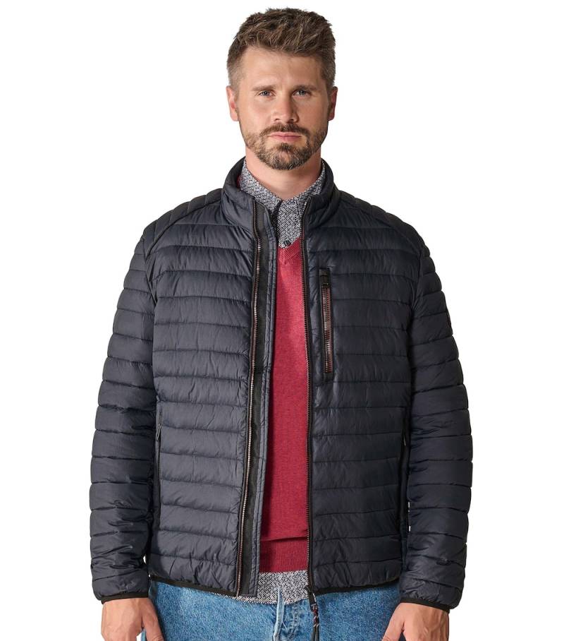 Große Größen Jacke uni, Herren, grau, Größe: XXL, Synthetische Fasern, Happy Size DE Men von CASAMODA