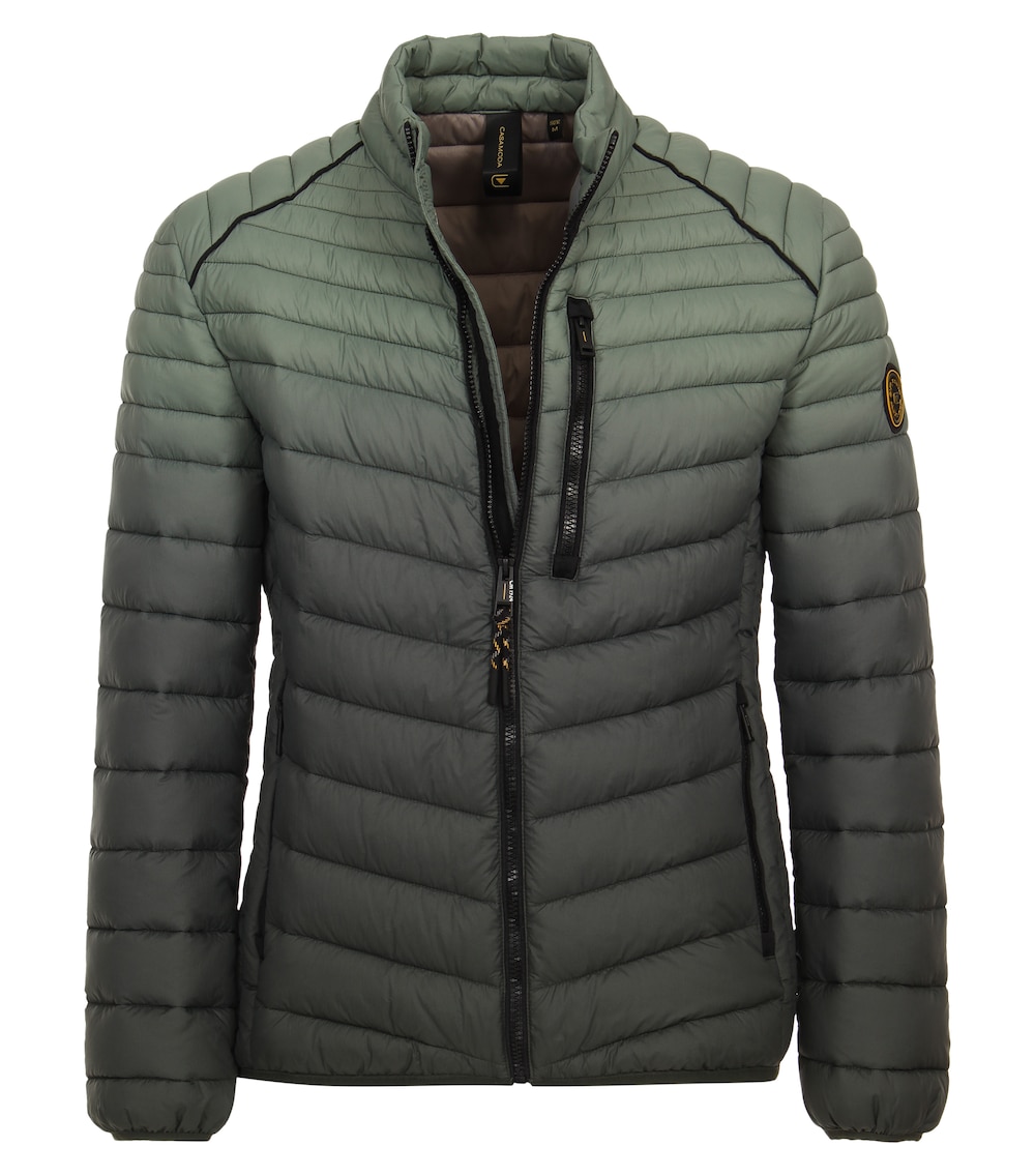 Große Größen Jacke uni, Herren, grün, Größe: 5XL, Polyester, Happy Size DE Men von CASAMODA