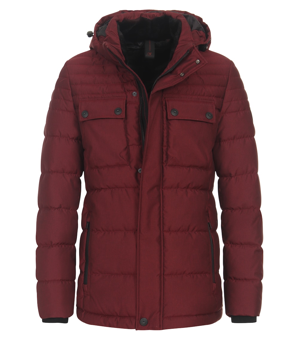 Große Größen Jacke uni, Herren, rot, Größe: 6XL, Polyester, Happy Size DE Men von CASAMODA