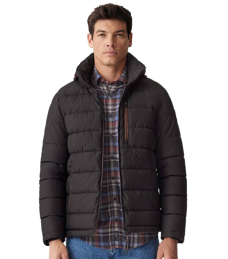 Große Größen Jacke uni, Herren, schwarz, Größe: 3XL, Polyester, Happy Size DE Men von CASAMODA