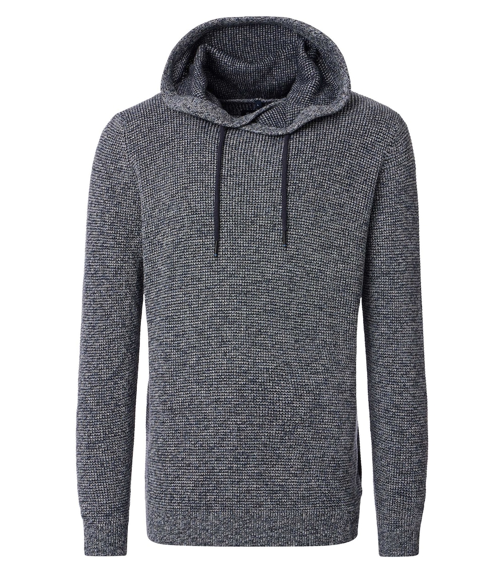 Große Größen Pullover uni, Herren, blau, Größe: XXL, Baumwolle/Synthetische Fasern, Happy Size DE Men von CASAMODA