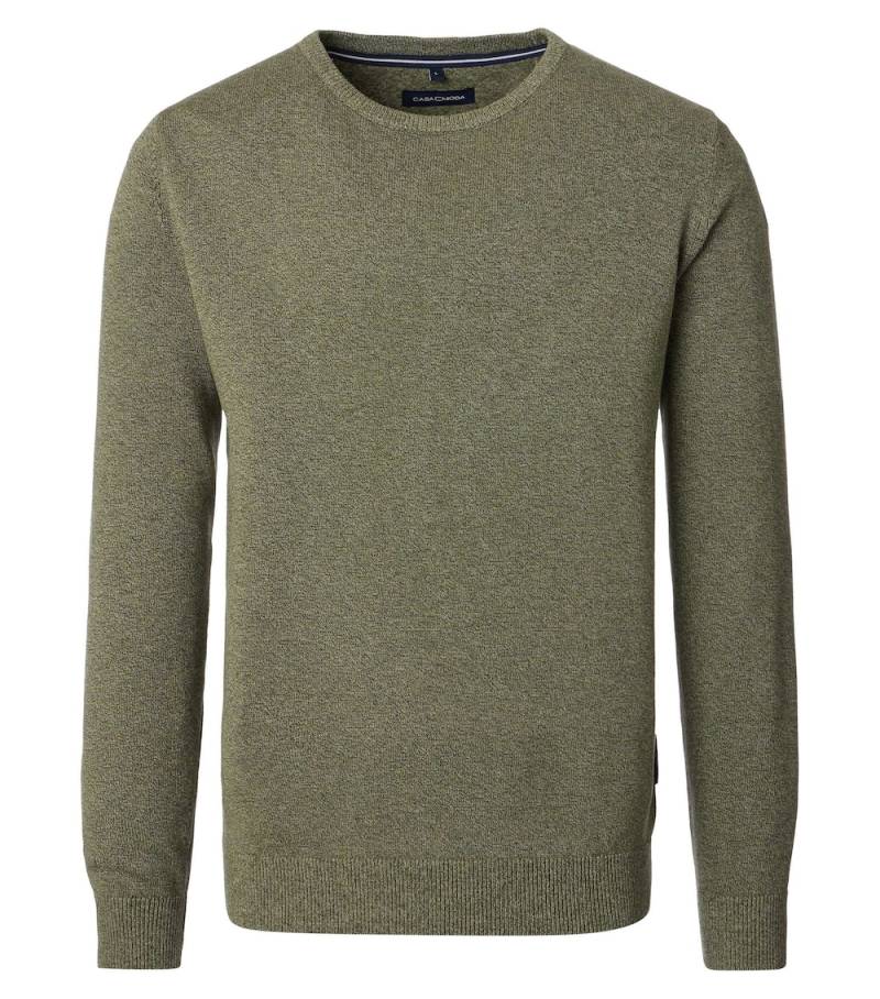 Große Größen Pullover uni, Herren, türkis, Größe: 4XL, Baumwolle, Happy Size DE Men von CASAMODA