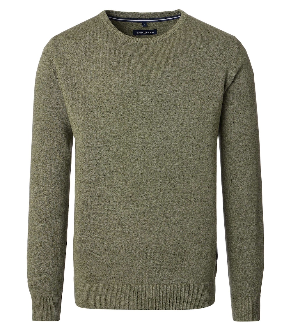 Große Größen Pullover uni, Herren, türkis, Größe: XL, Baumwolle, Happy Size DE Men von CASAMODA