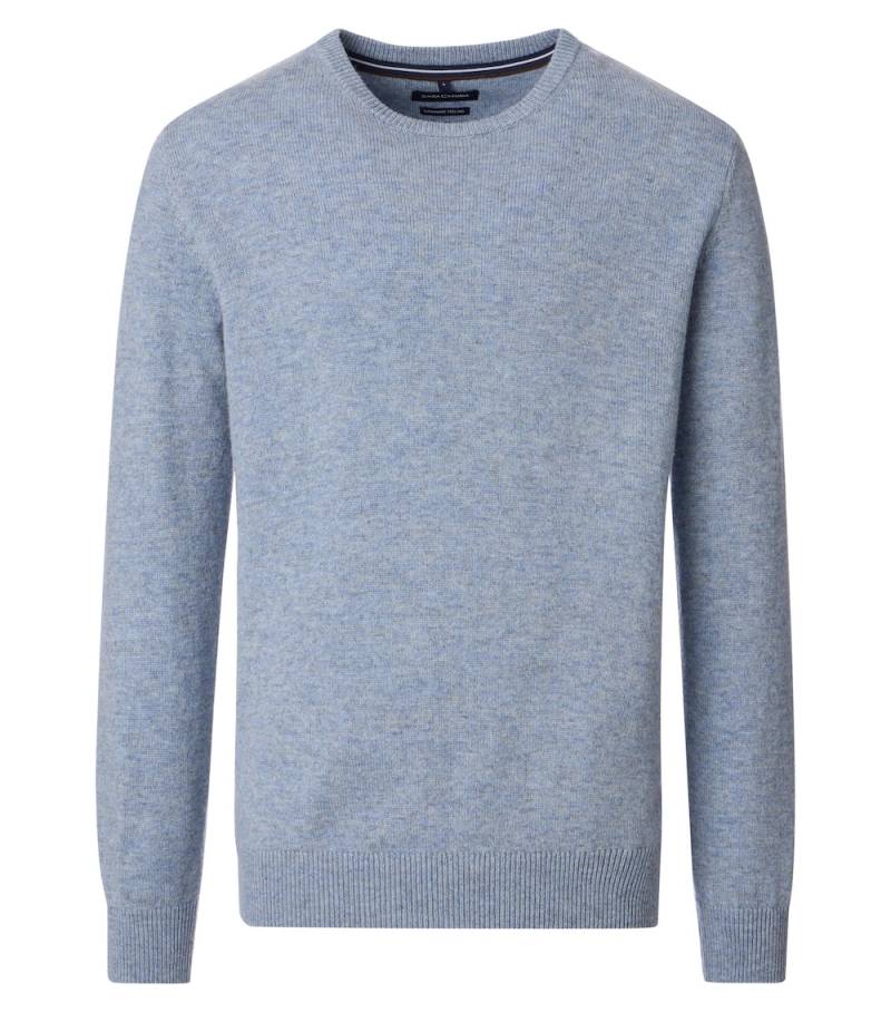 Große Größen Pullover uni, Herren, blau, Größe: 3XL, Nylon, Happy Size DE Men von CASAMODA