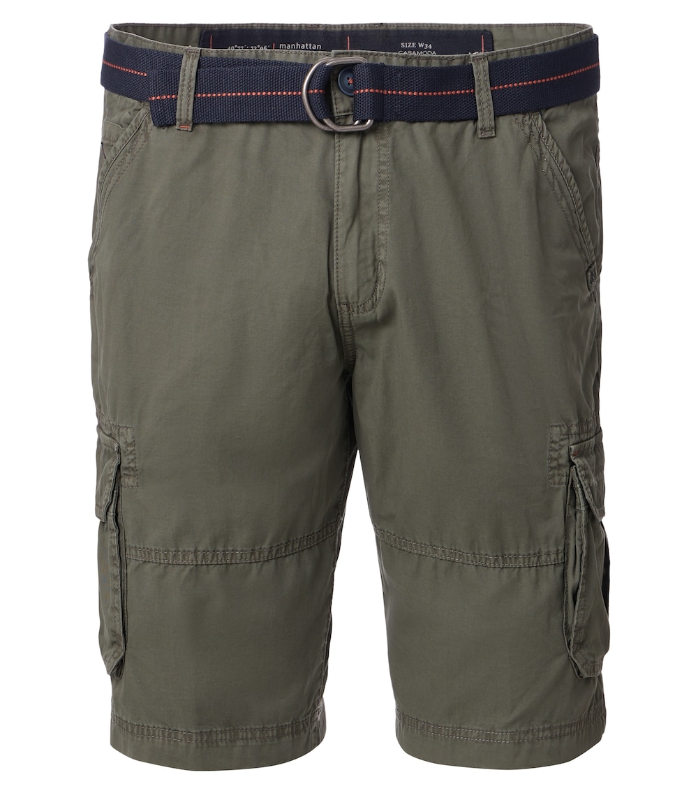 Große Größen Shorts uni, Herren, braun, Größe: 58, Baumwolle, Happy Size DE Men von CASAMODA