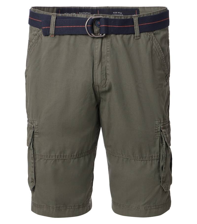 Große Größen Shorts uni, Herren, braun, Größe: 58, Baumwolle, Happy Size DE Men von CASAMODA