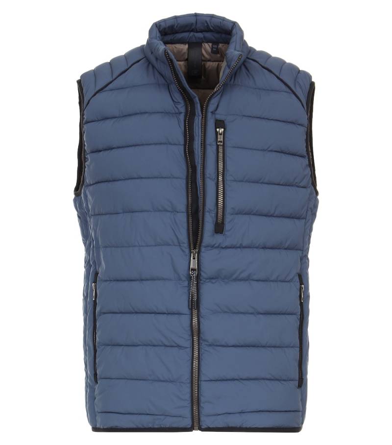 Große Größen Steppweste uni, Herren, grau, Größe: 5XL, Polyester, Happy Size DE Men von CASAMODA