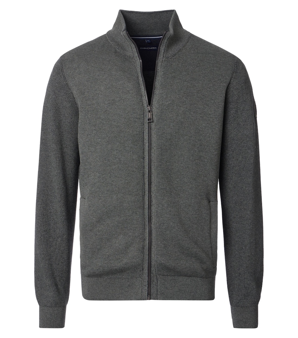 Große Größen Strickjacke uni Basic Knitwear, Herren, grün, Größe: XL, Happy Size DE Men Große Größen Strickjacke uni Basic Knitwear, Herren, grün, Größe: XL, Happy Size DE Men von CASAMODA