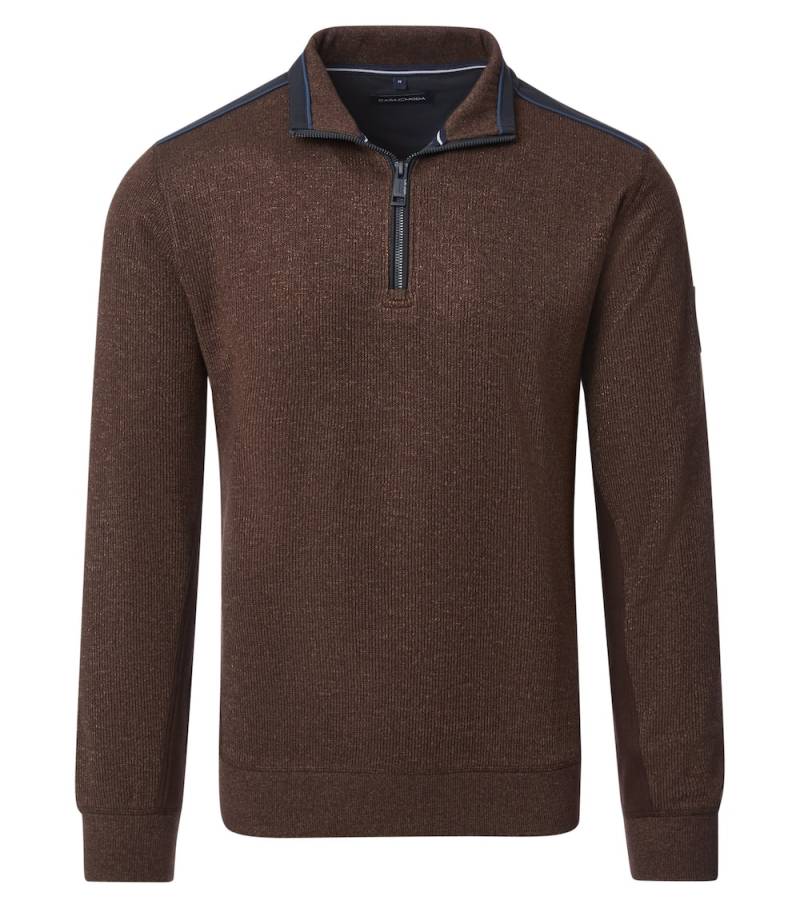 Große Größen Sweatshirt uni Basic Circular Knit, Herren, braun, Größe: L, Baumwolle/Polyester, Happy Size DE Men Große Größen Sweatshirt uni Basic Circular Knit, Herren, braun, Größe: L, Baumwolle/Polyester, Happy Size DE Men von CASAMODA